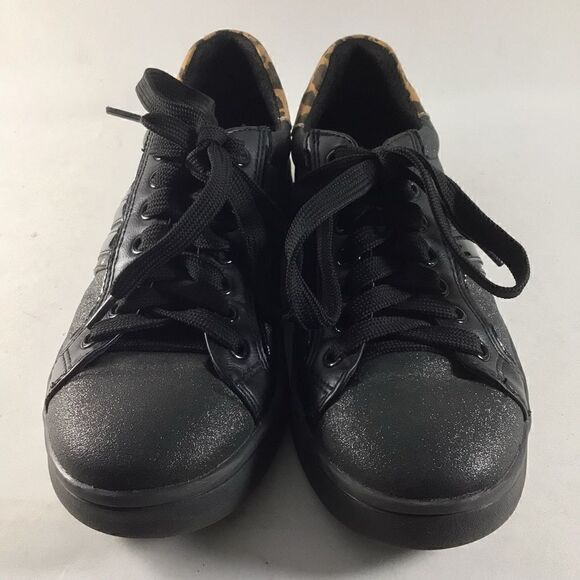 Geox Respira DJ rock womens trainers lace up shoes black size youth 5 womens 7 - Picture 2 of 8